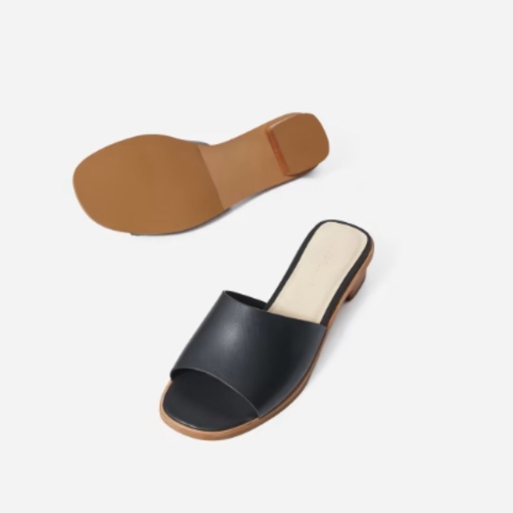 Everlane - The City Sandals Black Size 7